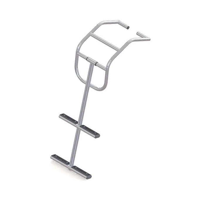 Трап дайверский ТМ 810х340 мм для надувных лодок белые ступени (040115WT, 10269371)